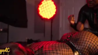 Golden Goddess And Honey Dipped Cream Are Feeling Up Each Other!