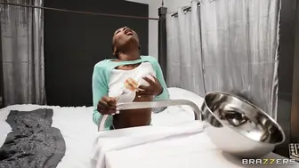 Zaawaadi, Miss Alice Wild And Danny D In "Double Teaming The Voyeur Maid"!