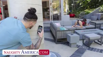 My Sisters Hot Friend Staring Serena Sterling And Adonis Breeds!