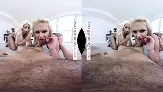 Bridgette B, Phoenix Marie And Danny Mountain VR Threesome Video!