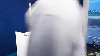 Aleksa Mink Is A Stewardess That Puts Out!