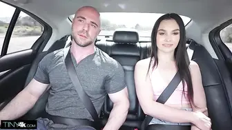 Alina Voss Gives Danny Steele Road Head Before Taking A Cream Pie!