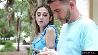 Daisy Fox A Petite Babe Fucking An Older Man!