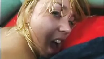 Annette Schwarz Goes Black for The Cum Shot!