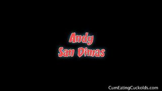 Andy San Dimas Has Her Bull Over!