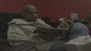 Jennifer Dark And Marie Share A Big Black Cock And His Cum!