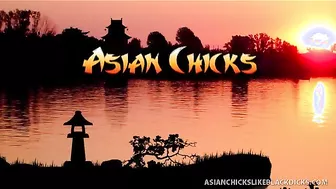 Asia Zo Takes On A Big Black Cock Until It Cums!