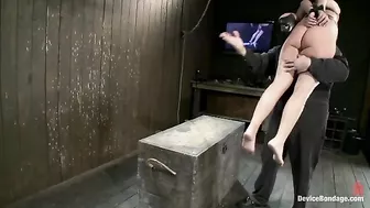 Tara Lynn All Tied Up Fucked With A Dildo!