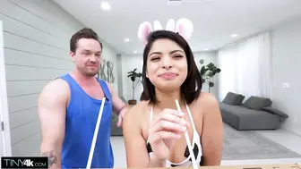 After A Long Taste Test Hazel Heart And Kyle Mason Fuck For Tiny 4K!