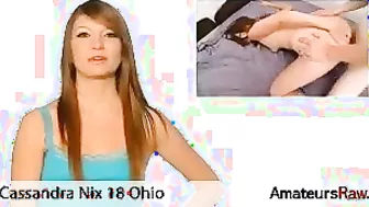 Cassandra Nix In A Interview Video With Some Fucking!