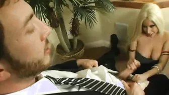 Gina Lynn Sucking Off The Boss Man!