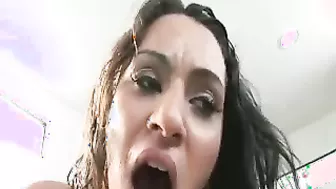 Charley Chase Has Sex With Another Man's Cum On Her!