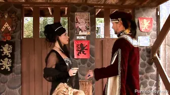 Rebeca Linares Gets A Renaissance Fair Threesome!