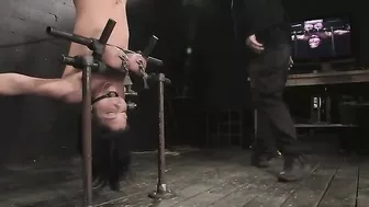 Claire Dames Upside Down and Tied Up!