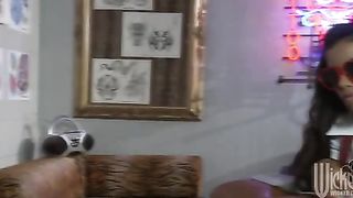 Lupe Fuentes Sucking Her Mans Fat Cock!