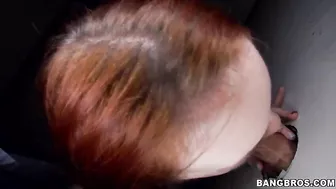 Dani Jensen Sucking And Fucking At The Glory Hole!