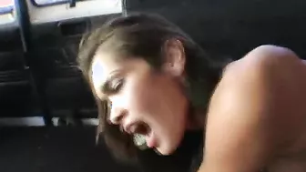 Daisy Marie Takes A Fucking Ride On The Bang Bus!