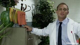 Gia DiMarco Teams Up With The She Male Danni Daniels To Fuck A Guy!