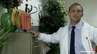 Gia DiMarco Teams Up With The She Male Danni Daniels To Fuck A Guy!