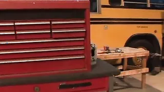 Amea Moretti Stays On The Bus For Sex!