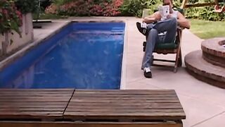 Kina Kai Gets Fucked And Cummed On In The Back Yard!