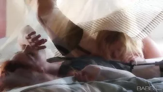 Kayden Kross Has Lesbian Sex With A Sexy Brunette!