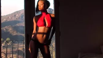 Lavish Styles Does A Sexy Strip Tease!