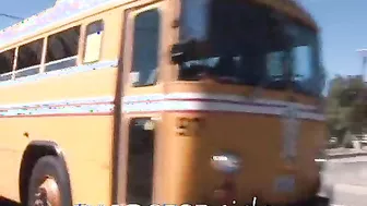 Gigi Rivera Is Fucking Right On The Bus!