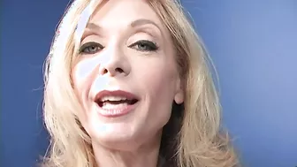 Nina Hartley Down Low Sucking A Big Black Cock At A Glory Hole!