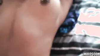 Gracie Glam And Adriana Milano Has Sex Together With A Guy!