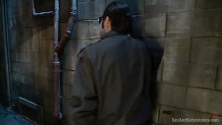 Gracie Glam Tied Up For Fetish Sex!