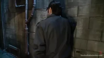 Gracie Glam Tied Up For Fetish Sex!