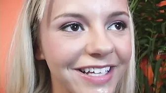 Bree Olsen In A Mini Skirt Sucking And Fucking For Blacks On Blondes!