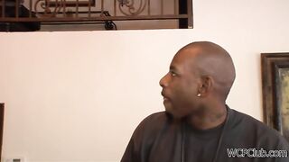 Valerie Kay Warms Up his Cock With Her Mouth Before Getting On All Fours For A Fucking!