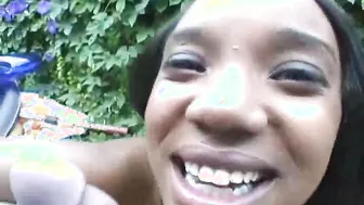 Kapri Styles With An Outdoor Blow Job Video!