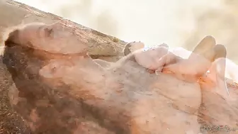 Dani Daniels All By Herself In The Desert And Horny!