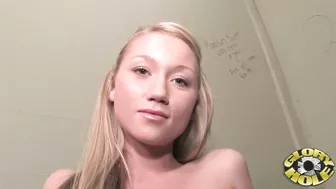 Madison Scott Sucking Black Cock At A Glory Hole!