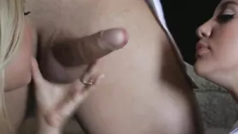 Audrey Bitoni and Riley Evans Share A Cock!